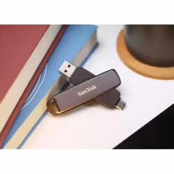 SanDisk SDDDE1-1T00-G46 USB flash drive 1 TB USB Type-C/USB Type-A 3.2 Gen 2 (3.1 Gen 2) Black - Additional view 4