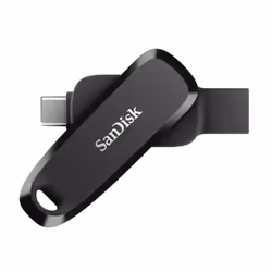 SanDisk SDDDC6-032G-G46, 32 GB, USB Type-C, 3.2 Gen 1 (3.1 Gen 1), 100 MB/s, Swivel, Black