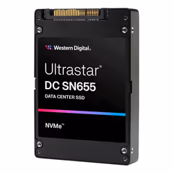 Western Digital Ultrastar DC SN655 30.7 TB U.3 PCI Express 4.0 NVMe TLC 3D NAND