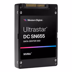 Western Digital Ultrastar DC SN655 30.7 TB U.3 PCI Express 4.0 NVMe TLC 3D NAND