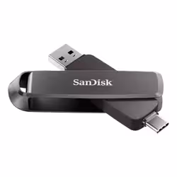 SanDisk SDDDE1-2T00-G46 USB flash drive 2 TB USB Type-A / USB Type-C 3.2 Gen 2 (3.1 Gen 2) Black - Additional view 2