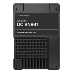 Western Digital Ultrastar DC SN861 6.4 TB U.2 PCI Express 5.0 NVMe