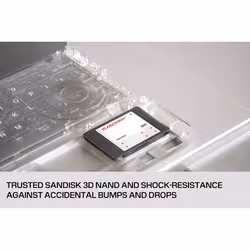 SanDisk SDSS31250GBB-000G0 internal solid state drive 250 GB 2.5" Serial ATA III 3D NAND - Additional view 3