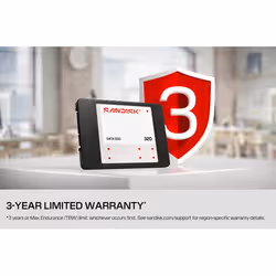 SanDisk SDSS31250GBB-000G0 internal solid state drive 250 GB 2.5" Serial ATA III 3D NAND - Additional view 7