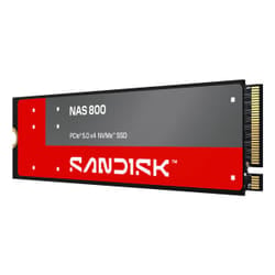 SanDisk NAS 800 3.84 TB M.2 PCI Express 5.0 NVMe 3D TLC NAND