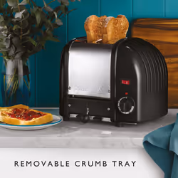 Dualit Classic 2 Slot Toaster 20237 Matte Black