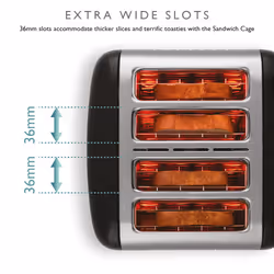 Dualit 4 Slot Lite Toaster - Additional view 5