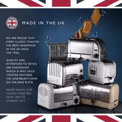 Dualit 4-Slot Classic Toaster 1 4 slice(s) 2200 W Copper - Additional view 6