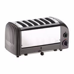 Dualit 6 Slice Vario Toaster Charcoal 60156 - [E269]