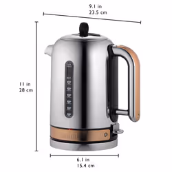 Dualit Classic electric kettle 1.7 L 3000 W Copper, Stainless steel - Additional view 8