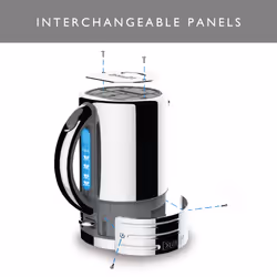 Dualit Arhitect electric kettle 1.5 L 2300 W Grey, Stainless steel - Additional view 5