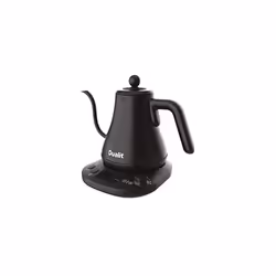 Dualit Pour Over Fast Boil Electric Kettle - Matt Black -Gooseneck Precision Spout - Digital Display Screen - Highly Energy E ...