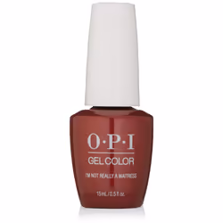OPI GelColor  Im Not Really a Waitress  Red Gel Nail Polish  05 fl oz