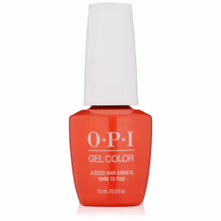 OPI GelColor, A Good Man-darin is Hard To Find, Orange Gel Nail Polish, 0.5 fl oz