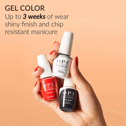 OPI GelColor, The Thrill of Brazil, Red Gel Nail Polish, 0.5 fl oz