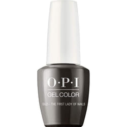 OPI GelColor, Suzi - The First Lady of Nails, Green Gel Nail Polish, Washington DC Collection, 0.5 fl oz