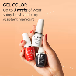 OPI GelColor, Suzi - The First Lady of Nails, Green Gel Nail Polish, Washington DC Collection, 0.5 fl oz