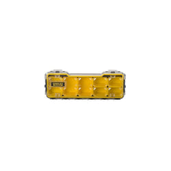 STANLEY FATMAX Pro 1/3 Shallow Stackable Storage Organiser for Small Parts, Removable Compartments, FMST1-75781