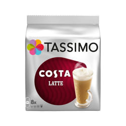 3 X TASSIMO Costa LATTE Pack (Total 48 Discs - 24 Servings) T Discs Capsules by Tassimo