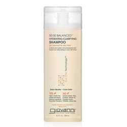 GIOVANNI ECO CHIC 50:50 Balanced Hydrating Clarifying Shampoo - Leaves Hair pH Balanced for Over-Processed Hair  Provides Moisture & Protection  Salon