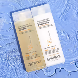 GIOVANNI ECO CHIC 50:50 Balanced Hydrating Clarifying Shampoo - Leaves Hair pH Balanced for Over-Processed Hair  Provides Moisture & Protection  Salon
