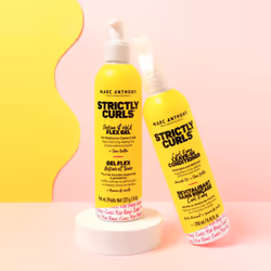 Marc Anthony Define & Hold Flex Hair Styling Gel  Strictly Curls - Medium to Coarse Curls - High Hold  Long-Lasting Frizz Control & Added Shine with S
