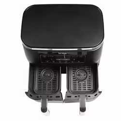 Ninja Foodi Double 7.6 L Stand-alone 2400 W Hot air fryer Black, Silver - Additional view 4