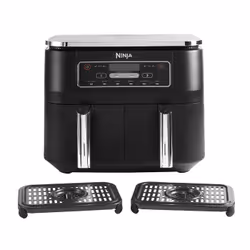 Ninja Foodi Double 7.6 L Stand-alone 2400 W Hot air fryer Black, Silver - Additional view 6