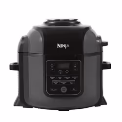 Ninja Foodi MAX 7-in-1 Multi-Cooker 7.5L OP450UK, 7.5 L, Grey, Ceramic, LCD, Buttons, 7.5 L