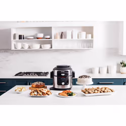 Ninja OL750EU multi cooker 7.5 L 1760 W Black, Stainless steel