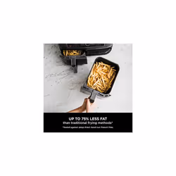 Ninja Foodi Air Fryer [AF300UK], Dual Zone, 7.6 Litre, Grey