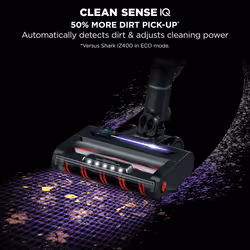 Shark Stratos Cordless Stick Vacuum Cleaner with Anti Hair Wrap Plus, Clean Sense IQ, Pet Pro Model [Double Battery] IZ420UKT - Additional view 8