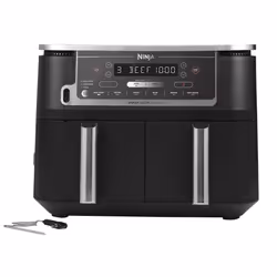 Ninja AF451EU, Hot air fryer, 9.5 L, Single, Black, Touch, LED