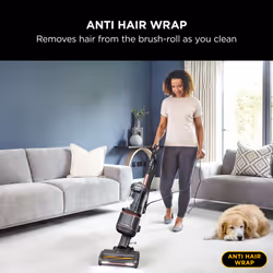 Shark NZ690UKT, Anti Hair Wrap Upright Pet Vacuum, Rose Gold