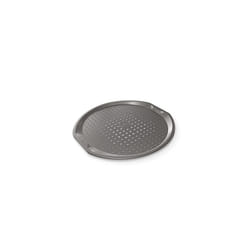 Foodi ZEROSTICK Pizza Tray 33cm, Non-Stick, Long Lasting Heavy Duty Pizza Tray made from Aluminised Steel, Dishwasher Safe,Grey, B30813EUUK