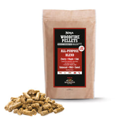 Woodfire Pellets, All-Purpose Blend, 900g Bag, Up to 20 Cooking Sessions, Hardwood Pellets, Only for use with Ninja Woodfire range, XSKOGAPBPL2UK
