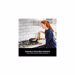 ZEROSTICK Classic Cookware 30cm Frying Pan, Non-Stick, Long Lasting Aluminium Frying Pan, Induction Compatible, Oven Safe to 180C, Black, CW50030UK