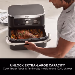 Ninja AF500UK fryer 10.4 L Stand-alone 2470 W Hot air fryer Black - Additional view 4