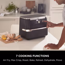 Ninja AF500UK fryer 10.4 L Stand-alone 2470 W Hot air fryer Black - Additional view 6