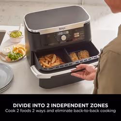 Ninja AF500UK fryer 10.4 L Stand-alone 2470 W Hot air fryer Black - Additional view 7