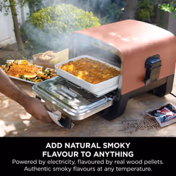 Ninja OO101UK outdoor barbecue/grill Electric Steel, Terracotta 2400 W - Additional view 6