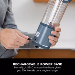 Ninja Blast Cordless Portable Blender – Denim Blue BC151UKNV - Additional view 8