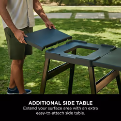 Ninja Woodfire Universal Adjustable Stand & Side Table - Additional view 6