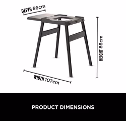Ninja Woodfire Universal Adjustable Stand & Side Table - Additional view 8