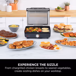 Ninja Sizzle Low Smoke Indoor Grill & Flat Plate GR101UK - Additional view 4