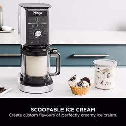 Ninja CREAMi Deluxe 10-in-1 Ice Cream and Frozen Drink Maker NC501UK - Additional view 7