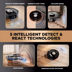 Shark RV2800ZEUK robot vacuum 2.3 L Black
