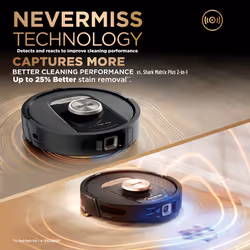 Shark RV2800ZEUK robot vacuum 2.3 L Black