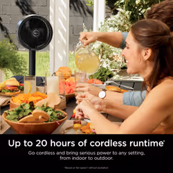 Shark FA220UK, FlexBreeze Portable Fan, Black