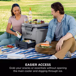 Ninja FrostVault 30QT/28L Hard Cooler with Dry Zone, Slate Grey FB131UKGY - Additional view 8
